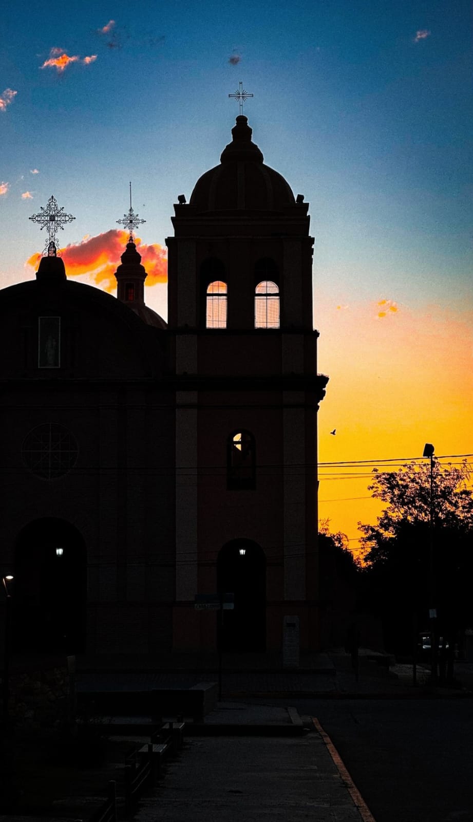 Atardecer en Cruz del Eje